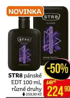 Teta Str8 pánské edt 100 ml nabídka