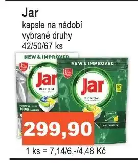 COOP DISKONT Jar kapsle na nádobí nabídka