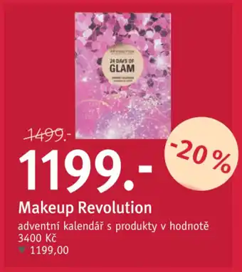 Rossmann Makeup Revolution nabídka