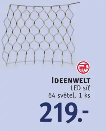 Rossmann IDEENWELT LED síť 64 světel, 1 ks nabídka