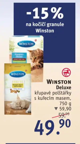 Rossmann WINSTON Deluxe nabídka