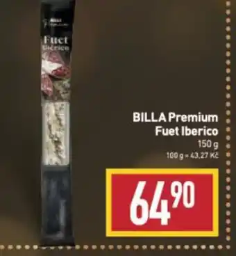 Billa BILLA Premium Fuet Iberico 150 g nabídka