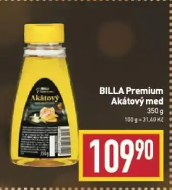 Billa BILLA Premium Akátový med 350 g nabídka