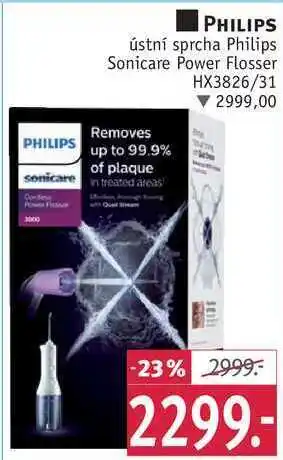 Rossmann Philips ústní sprcha nabídka