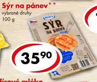 CBA Sýr na pánev, 100 g nabídka