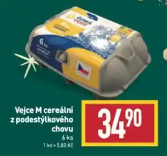 Billa Vejce M cereální z podestýlkového chovu nabídka