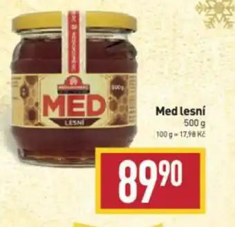 Billa Med lesní 500 g nabídka