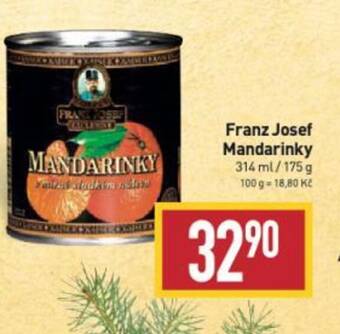Billa Franz Josef Mandarinky nabídka