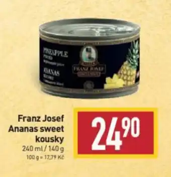 Billa Franz Josef Ananas sweet kousky nabídka