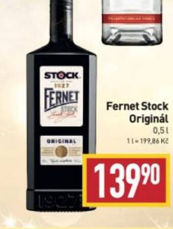 Billa Fernet Stock Originál nabídka