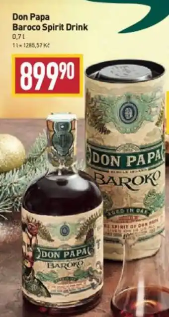 Billa Don Papa Baroco Spirit Drink nabídka