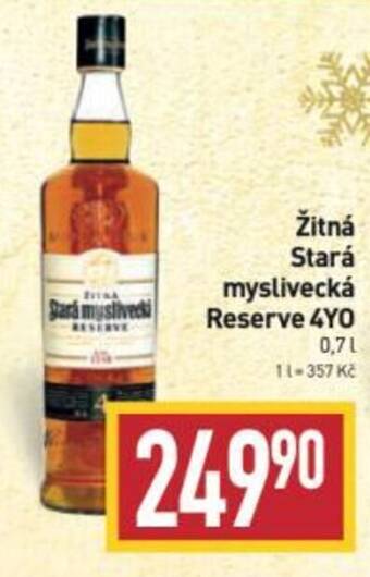 Billa Žitná Stará myslivecká Reserve 4YO nabídka