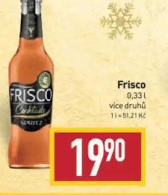 Billa Frisco 0,33L nabídka