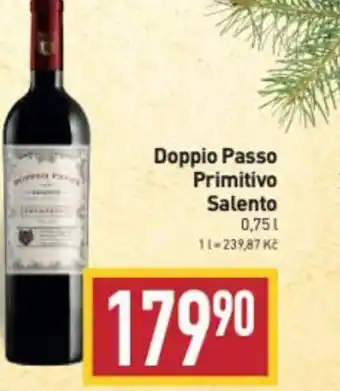 Billa Doppio Passo Primitivo Salento 0,75l nabídka