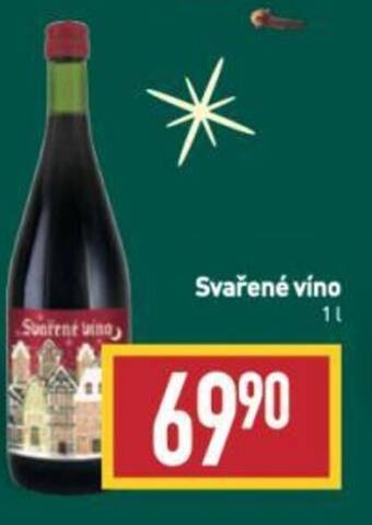 Billa Svařené víno nabídka