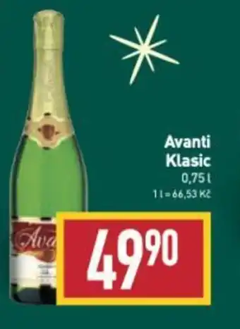 Billa Avanti Klasic nabídka