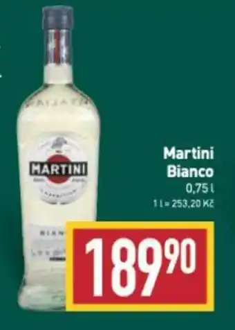 Billa Martini Bianco 0,75L nabídka