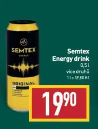 Billa Semtex Energy drink nabídka