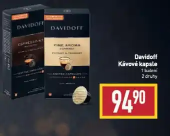 Billa Davidoff Kávové kapsle nabídka