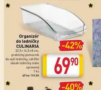 Billa Organizér do ledničky nabídka