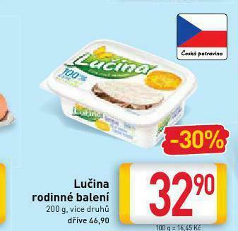 Billa Lučina rodinné balení nabídka