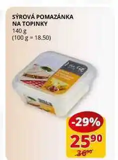Flop Sýrová pomazánka na topinky 140 g nabídka