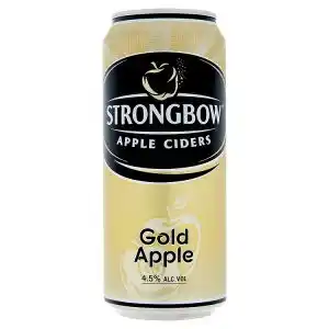 Flop Strongbow cider 400ml (plechovka), vybrané druhy nabídka