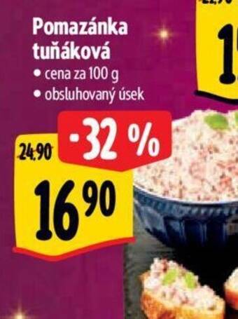Albert Pomazánka tuňáková nabídka