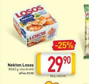 Billa Nekton losos nabídka