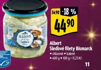 Albert Albert Sledové filety Bismarck nabídka