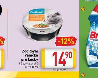 Billa Zooroyal vanička pro kočky nabídka