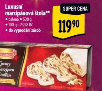 Albert Luxusní marcipánová štola nabídka