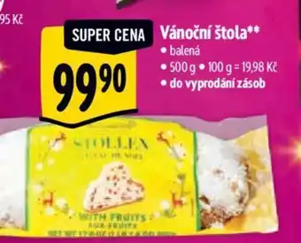 Albert Vánoční štola nabídka