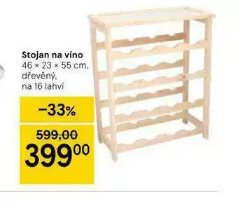 Tesco Stojan na víno nabídka