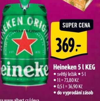 Albert Heineken 5 | KEG nabídka