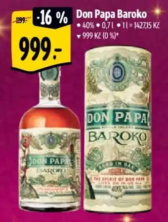 Albert Don Papa Baroko nabídka