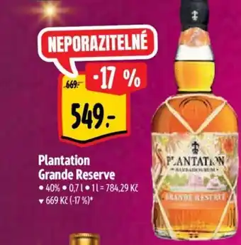 Albert Plantation Grande Reserve nabídka