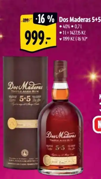 Albert Dos Maderas 5+5 nabídka