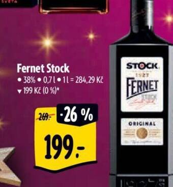 Albert Fernet Stock nabídka