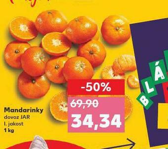 Kaufland Mandarinky nabídka