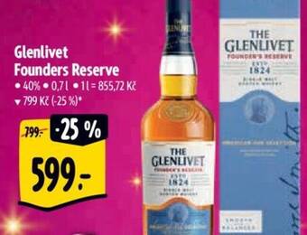 Albert Glenlivet Founders Reserve nabídka