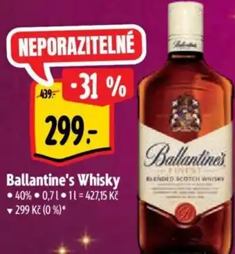 Albert Ballantine's Whisky nabídka