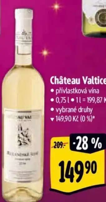 Albert Château Valtice nabídka