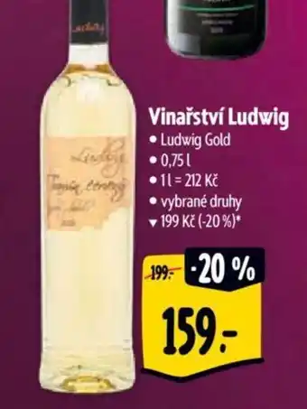 Albert Vinařství Ludwig nabídka