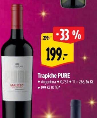 Albert Trapiche PURE nabídka