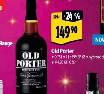 Albert Old Porter nabídka