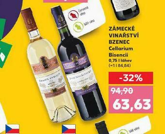 Kaufland Zámecké vinařství bzenec nabídka