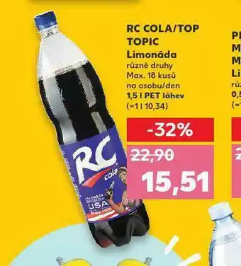 Kaufland Top topic 1,5l nabídka