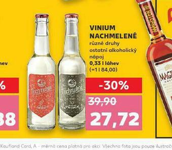 Kaufland Vinium nachmelené nabídka