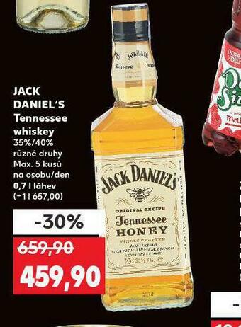 Kaufland Jack daniel´s tennessee whiskey nabídka